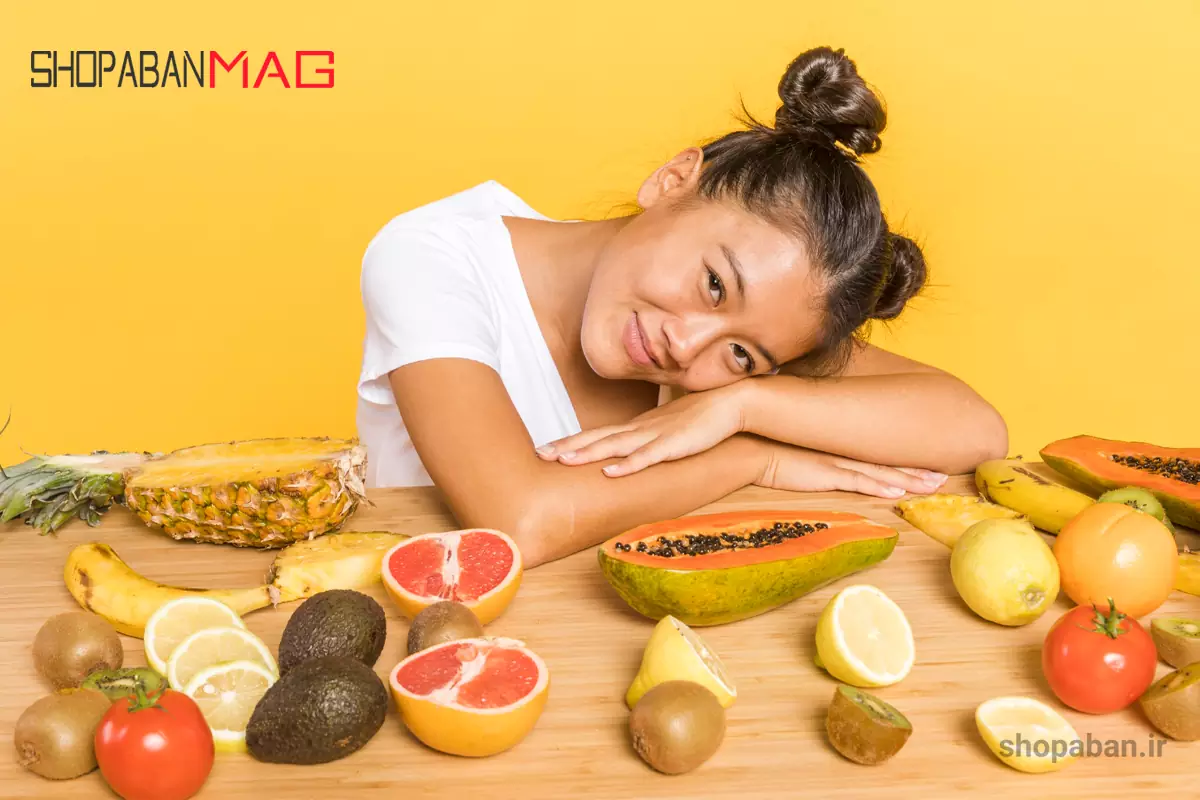 رژیم غذایی برای آبدار شدن پوست