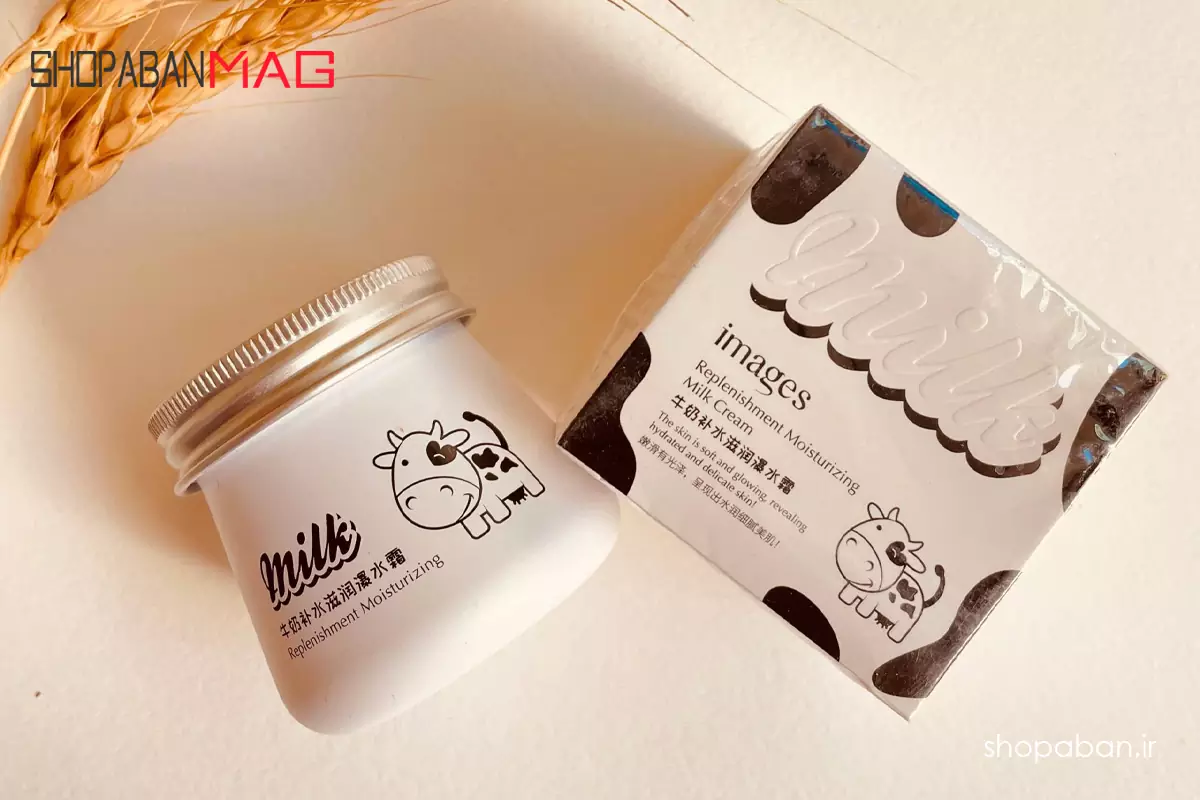 بسته‌بندی کرم شیر گاو اصل و فیک