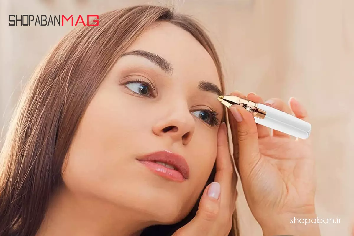 روش استفاده از موزن ماتیکی برای صورت و ابرو