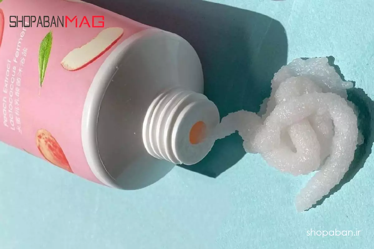 بافت نمک بدن قبل از استفاده روی بدن