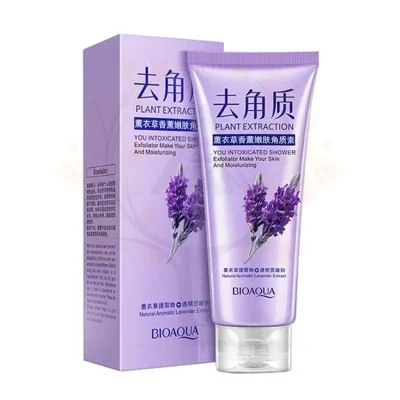 اسکراب لایه بردار صورت و بدن اسطوخودوس بیوآکوا Bioaqua