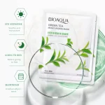 ماسک صورت ورقه ای چای سبز بیوآکوا BIOAQUA 1