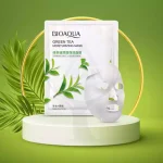 ماسک صورت ورقه ای چای سبز بیوآکوا BIOAQUA 2