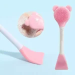 استفاده از براش سیلیکونی برای شستشوی صورت