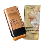 کرم پودر استیکی دیشالی براش دار با پوشش طبیعی و ماندگار روی پوست