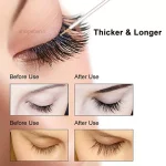 قبل و بعد نتایج سرم تقویت مژه و ابرو لانبنا