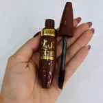 رنگ قهوه‌ای شکلاتی ریمل کاریته از نزدیک