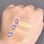 تصویر رنگبندی کرم پودر گلد آنجل