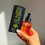 بسته بندی و جعبه روغن مو آرگان انزو حجم 60 میلی لیتر