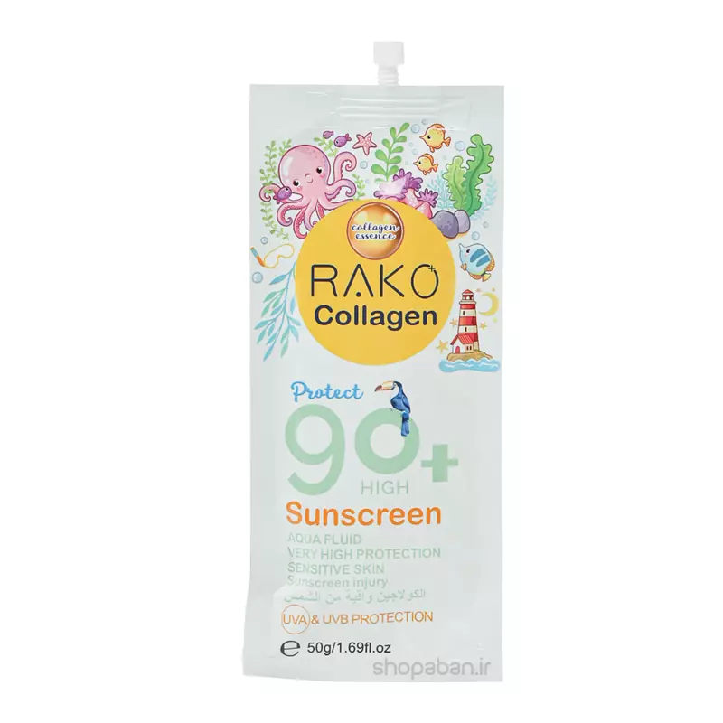 ضد آفتاب ساندیسی راکو صورت و بدن با SPF90 حجم 50 گرم