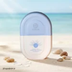 کرم ضد آفتاب استلین آبی SPF50 بی رنگ در ساحل