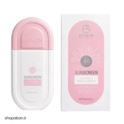 لیست محصولات 12 تصویر اصلی کرم ضد آفتاب استلین صورتی SPF90 بی رنگ