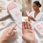 تست و استفاده از کرم ضد آفتاب استلین صورتی SPF90 بی رنگ