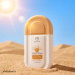 ظاهر زیبای کرم ضد آفتاب استلین تینتی SPF100 رنگی
